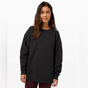 Lululemon Perfectly Oversized Crew Black
